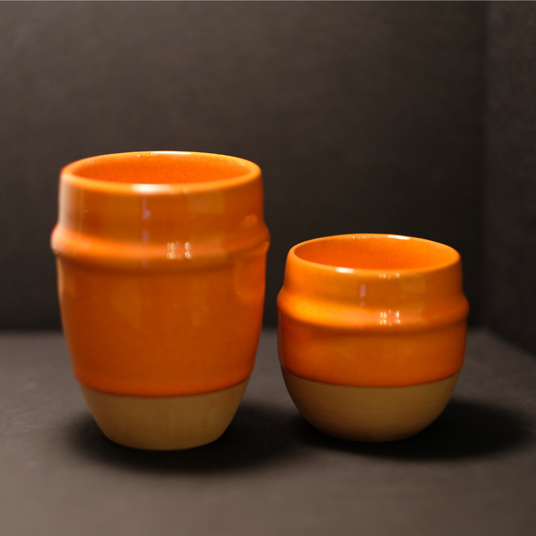 TERRACOTTA ORANGE CUP