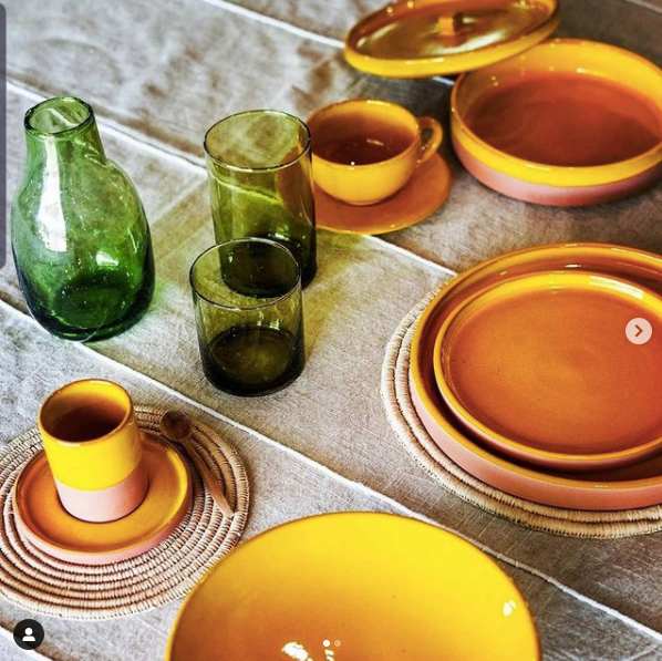 NOMAD ORANGE PLATES